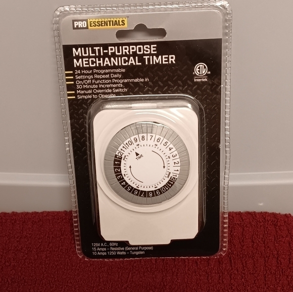 MULTIPURPOSE MECHANICAL TIMER - Picture 1 of 2